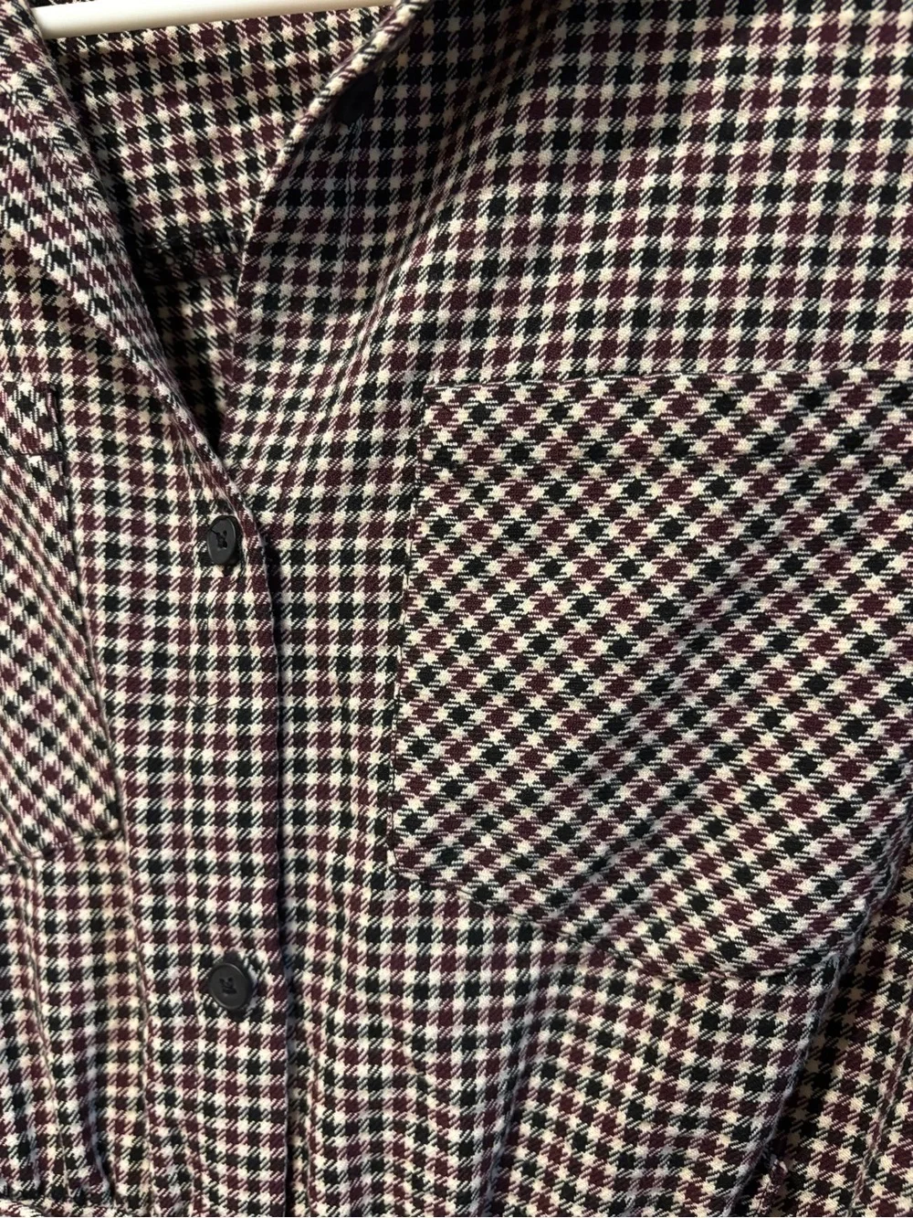 Girls Checked Shirt Dress with Waist Tie - Brown/Black